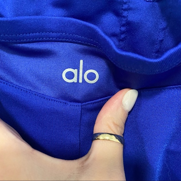 Alo Colbalt Blue Tank Top - Picture 2 of 4